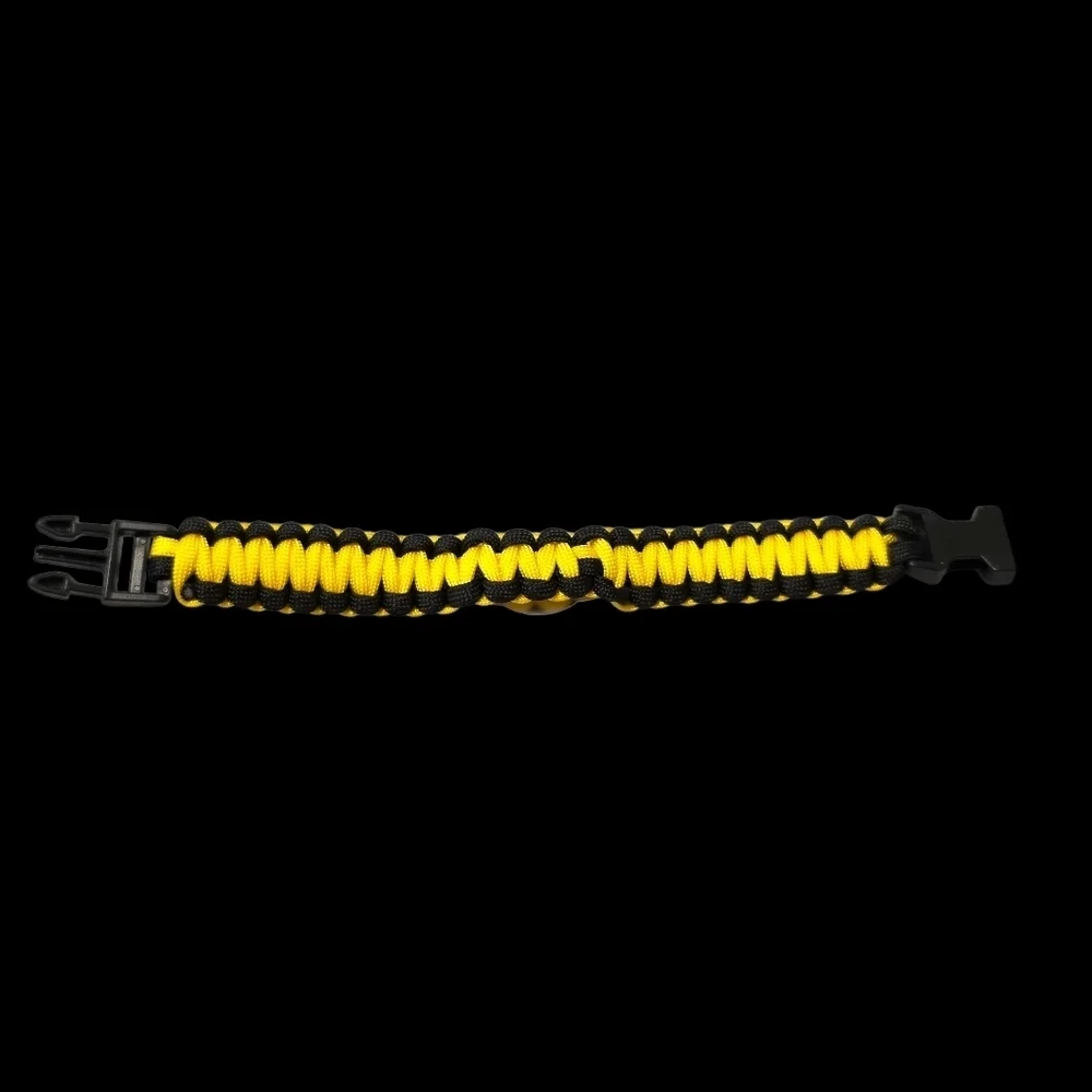 Philadelphia Steelers Yellow and Black Paracord Bracelet